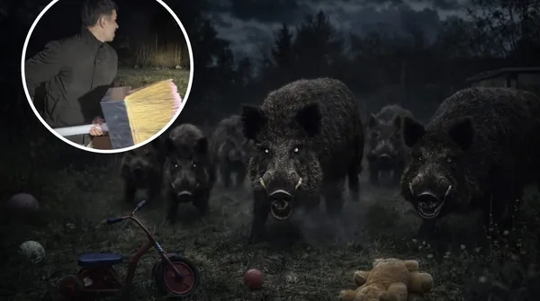 Friz zachęca córkę do krzyczenia na dziki. Kodeks karny przewiduje za coś takiego do 3 lat więzienia