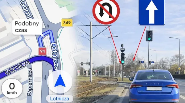 Google Maps nagminnie każe kierowcom zawracać tam, gdzie nie wolno. Dowiedzieliśmy się dlaczego
