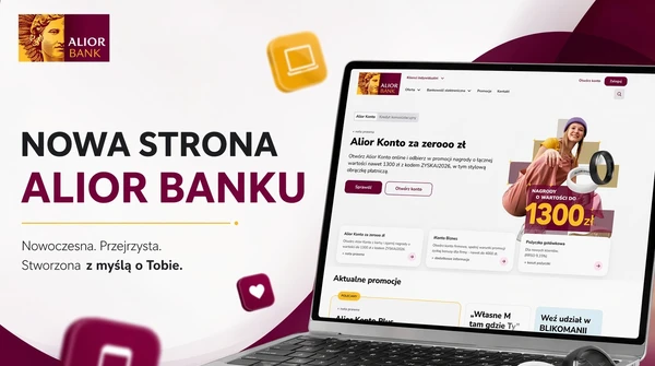 W sieci pojawił się nowy portal Alior Banku. Robi wrażenie