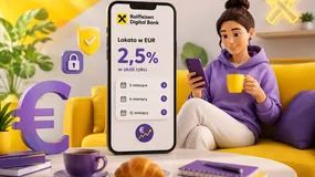 Lokata w euro 2,5 proc. i limit 150 tys. EUR. Drugiej takiej oferty na polskim rynku raczej nie spotkacie